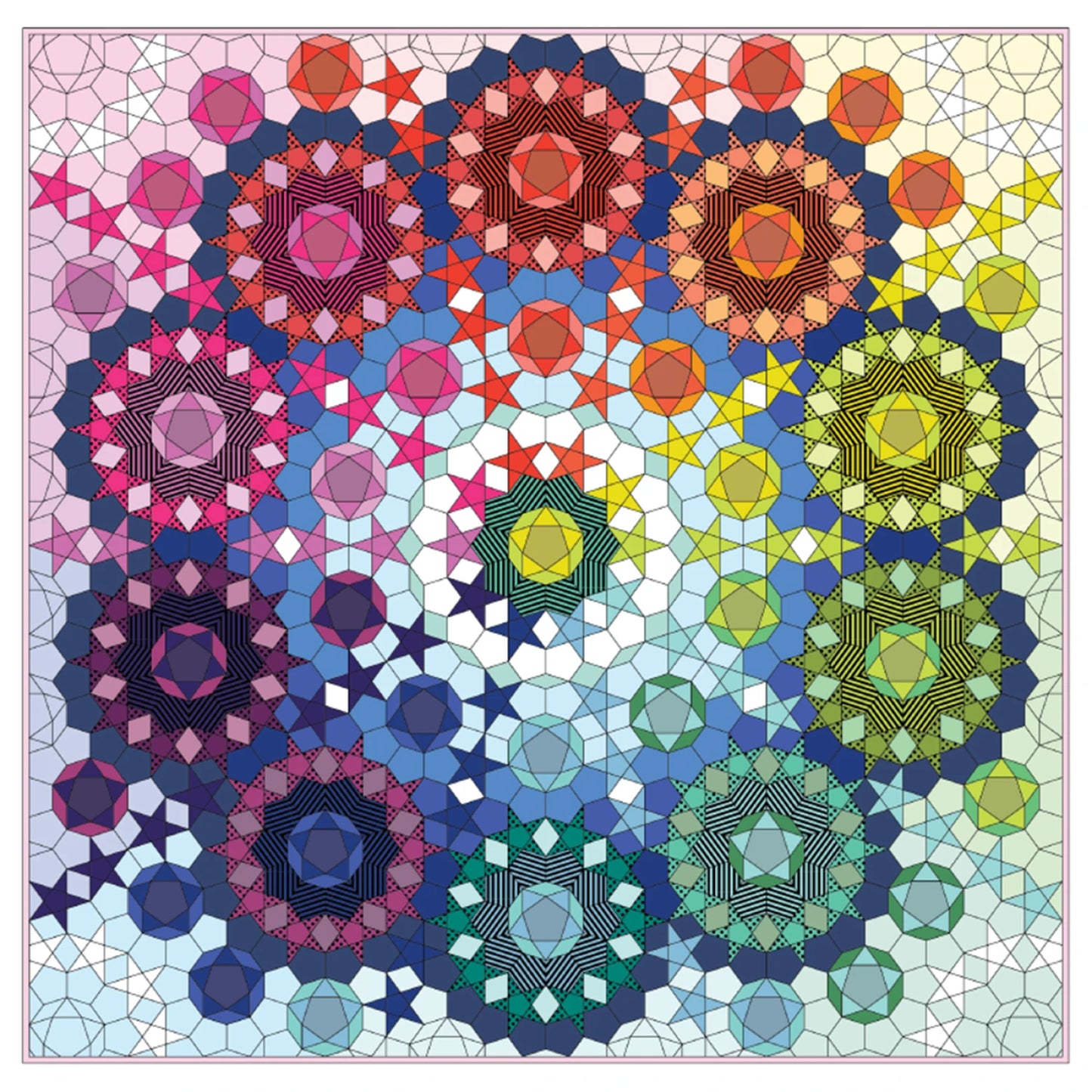 Supernova English Paper Piecing Pattern - Tula Pink - Arrives September 2025