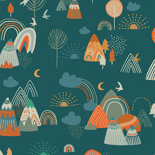 Timberline Fabric - Timberline Dusk- Jessica Swift