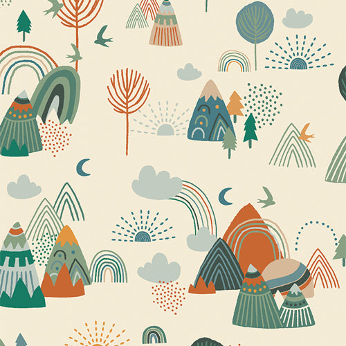 Timberline Fabric - Timberline Dawn - Jessica Swift