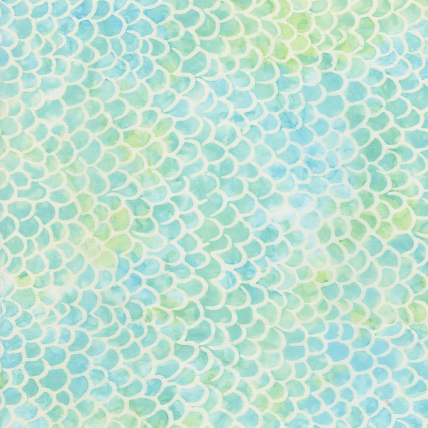 Tonga Pixie Batiks - Fish Scales - Spring