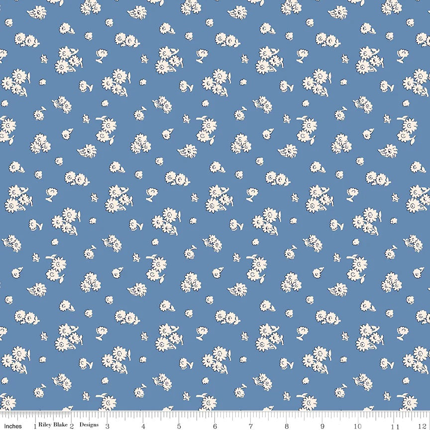 Everlasting || Liberty Fabrics || Tumbling Daisies A