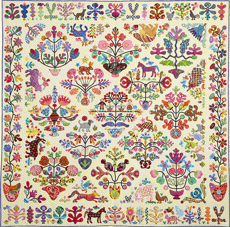 Whimsical Vases Applique Pattern || Kim Mclean