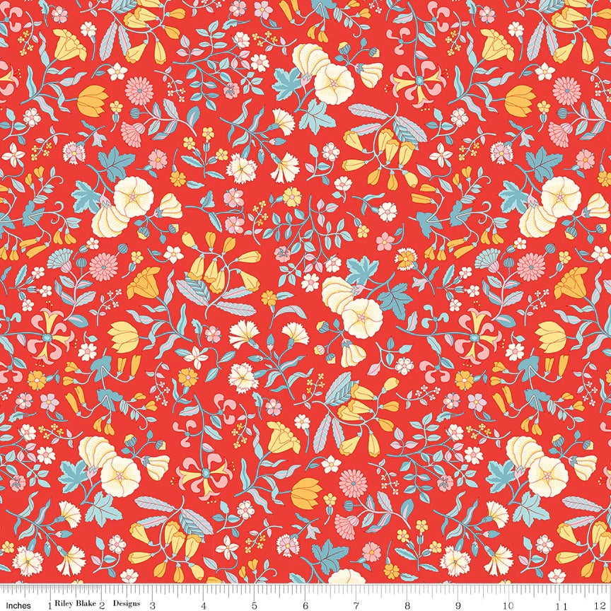 Everlasting || Liberty Fabrics || Wildflower Field B