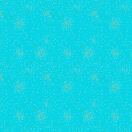 Cotton + Steel Basics - Clusters - Breeze Metallic