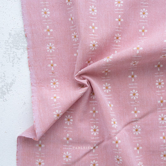 Forest Forage - Fableism - Daisy Woven - Pansy Pink
