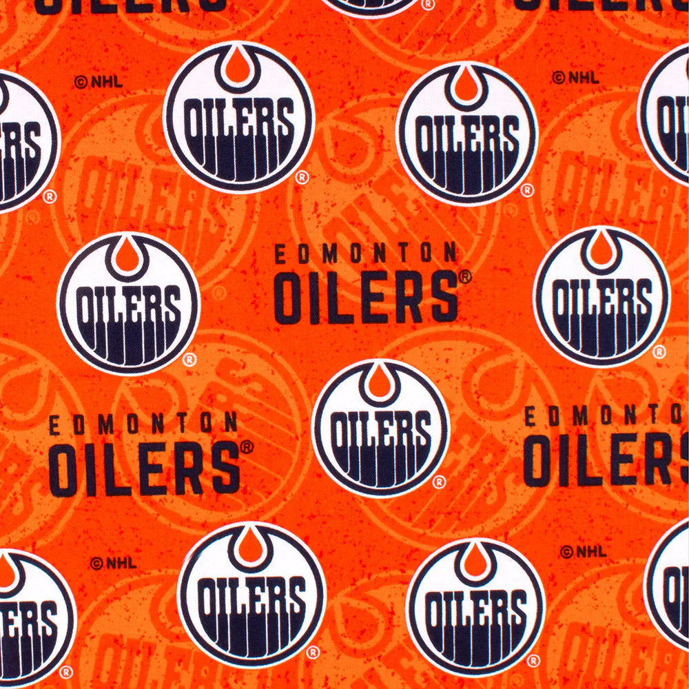 Oilers Cotton Fabric