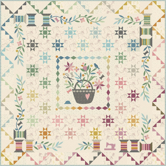 Sewing Basket Quilt Pattern - Laundry Basket Quilts