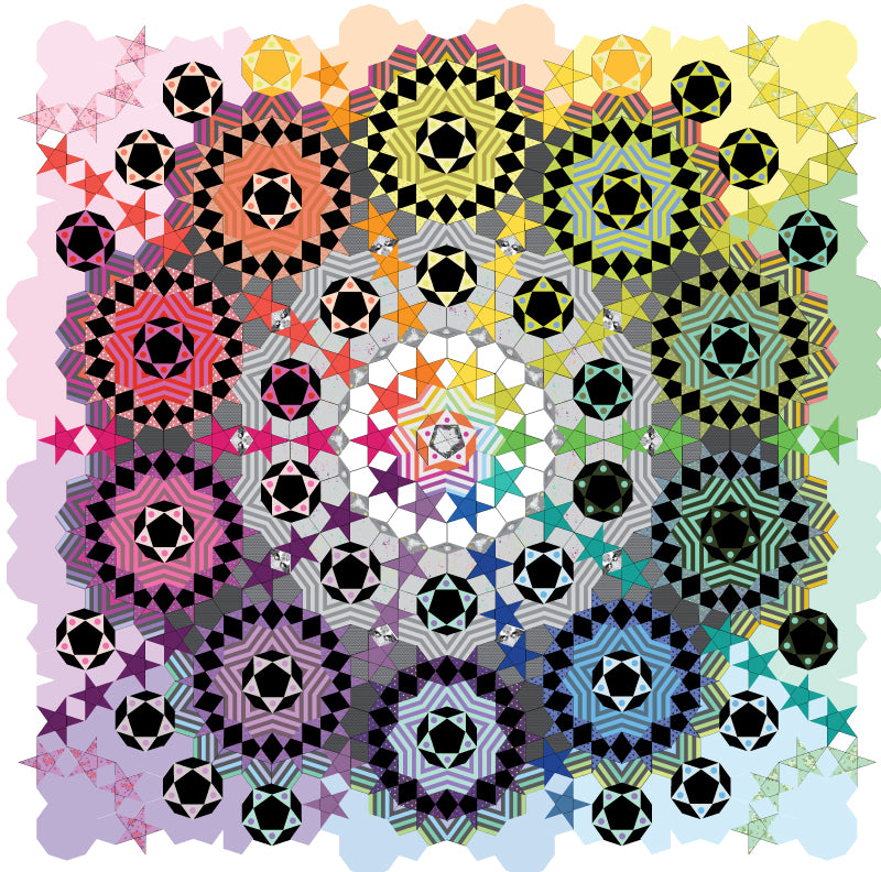 Tula Pink Supernova Fussy Cutters Kit