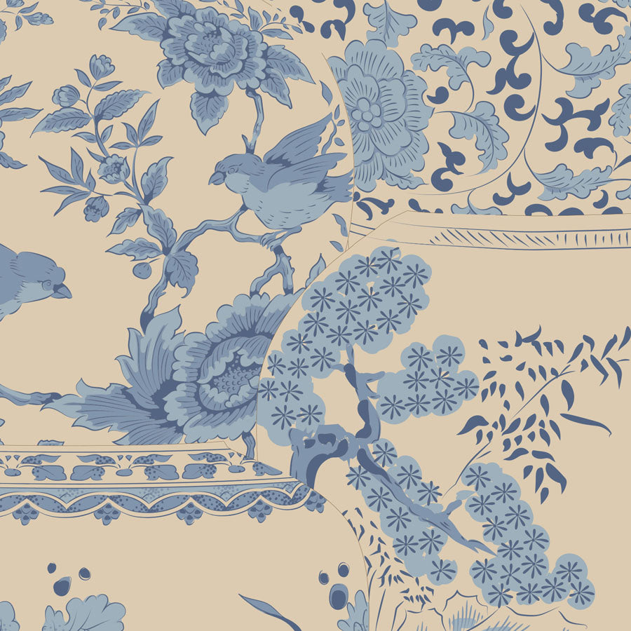 Chic Escape by Tilda - Vase Collection Blue