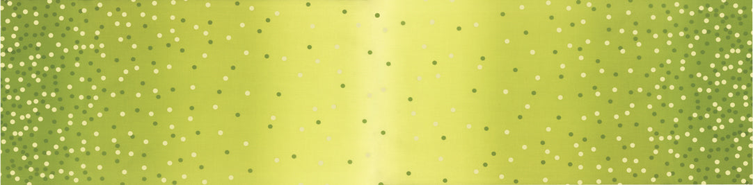 Ombre Confetti Lime Green 108" by V & Co for Moda