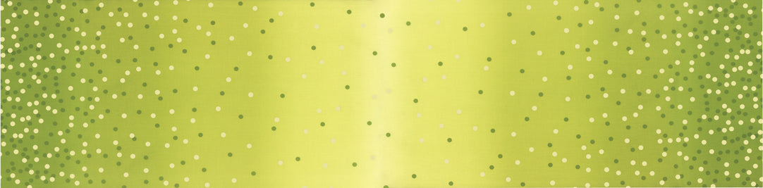 Ombre Confetti Lime Green 108" by V & Co for Moda