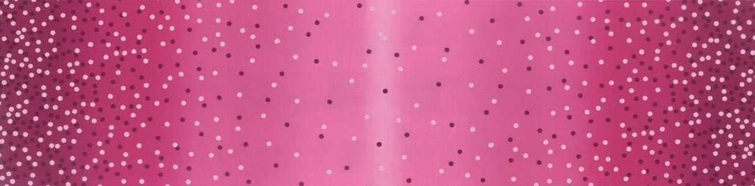 Ombre Confetti Magenta 108" by V & Co for Moda