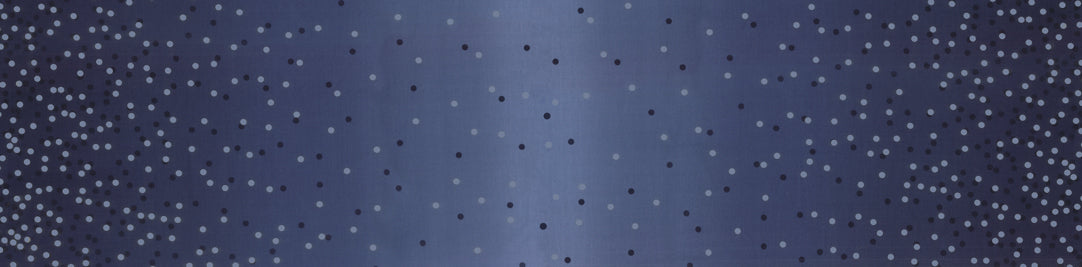 Ombre Confetti Indigo 108" by V & Co for Moda