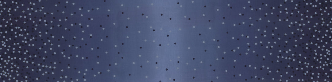 Ombre Confetti Indigo 108" by V & Co for Moda