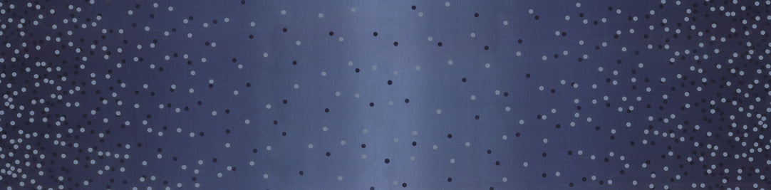 Ombre Confetti Indigo 108" by V & Co for Moda