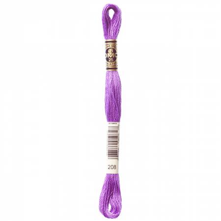 DMC Six Strand Embroidery Floss - Colour 208
