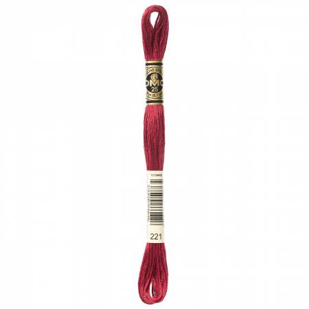 DMC Six Strand Embroidery Floss - Colour 221