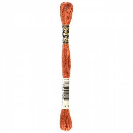 DMC Six Strand Embroidery Floss - Colour 301