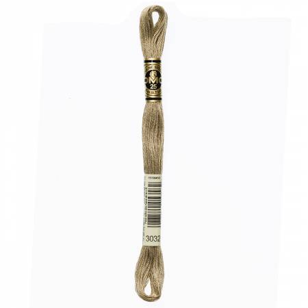 DMC Six Strand Embroidery Floss - Colour 3032