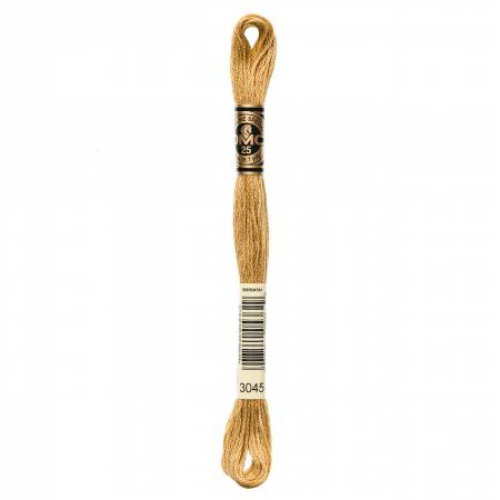 DMC Six Strand Embroidery Floss - Colour 3045