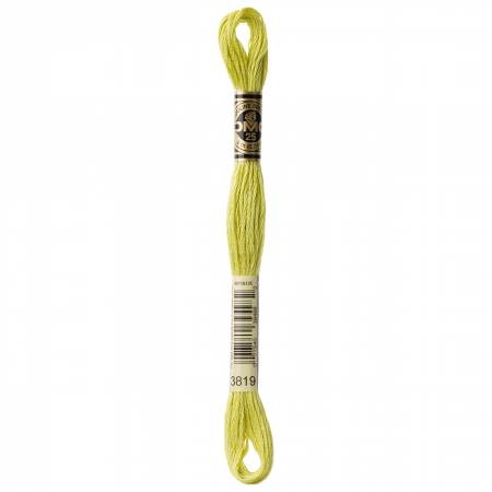 DMC Six Strand Embroidery Floss - Colour 3819