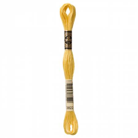 DMC Six Strand Embroidery Floss - Colour 3822