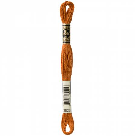 DMC Six Strand Embroidery Floss - Colour 3826