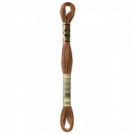 DMC Six Strand Embroidery Floss - Colour 3862