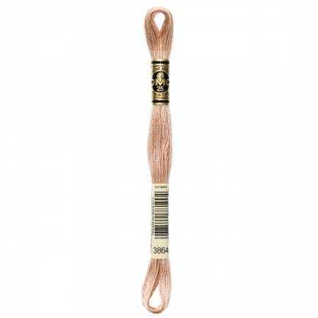 DMC Six Strand Embroidery Floss - Colour 3864