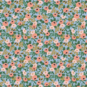 Rifle Paper Co.'s Garden Party - Rosa Chambray Metallic -