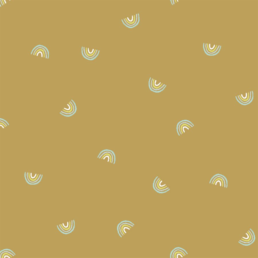 Always Look for Rainbows by Cotton + Steel - Good as Gold Fabric