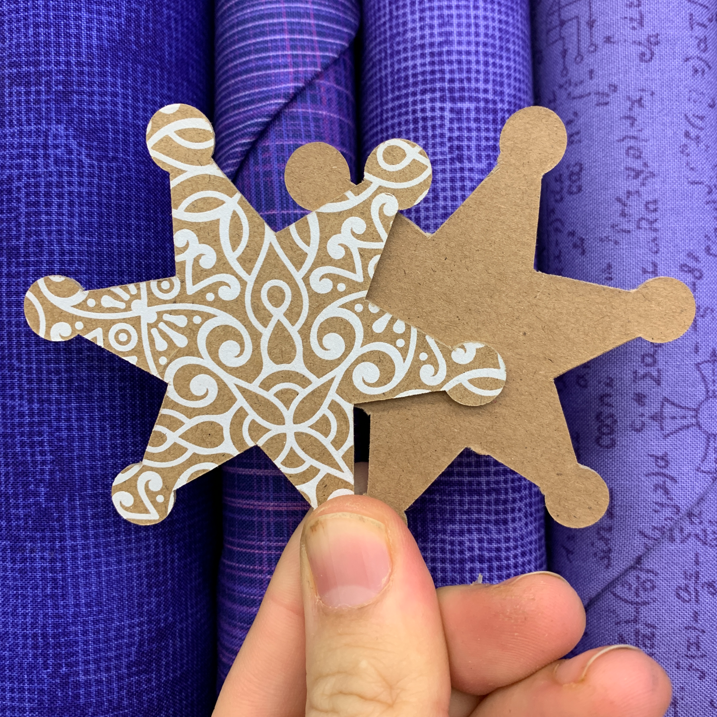 QFTH Star Thread Bobbins (Floss Winders)