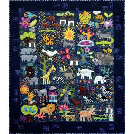 Folk-Tails - Wool Felt Applique - Sue Spargo