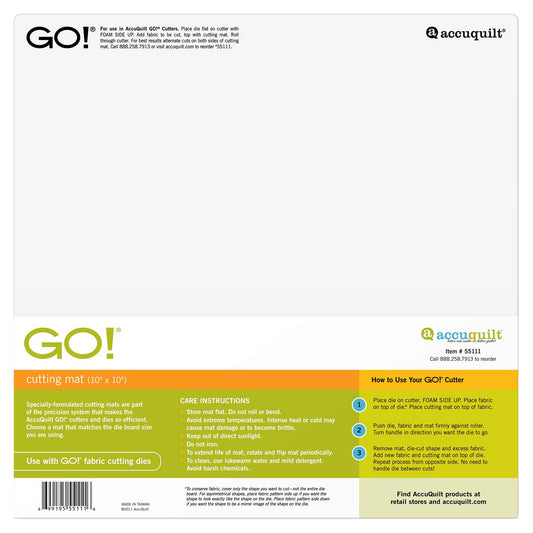 Go! 10" x 10" Cutting Mat