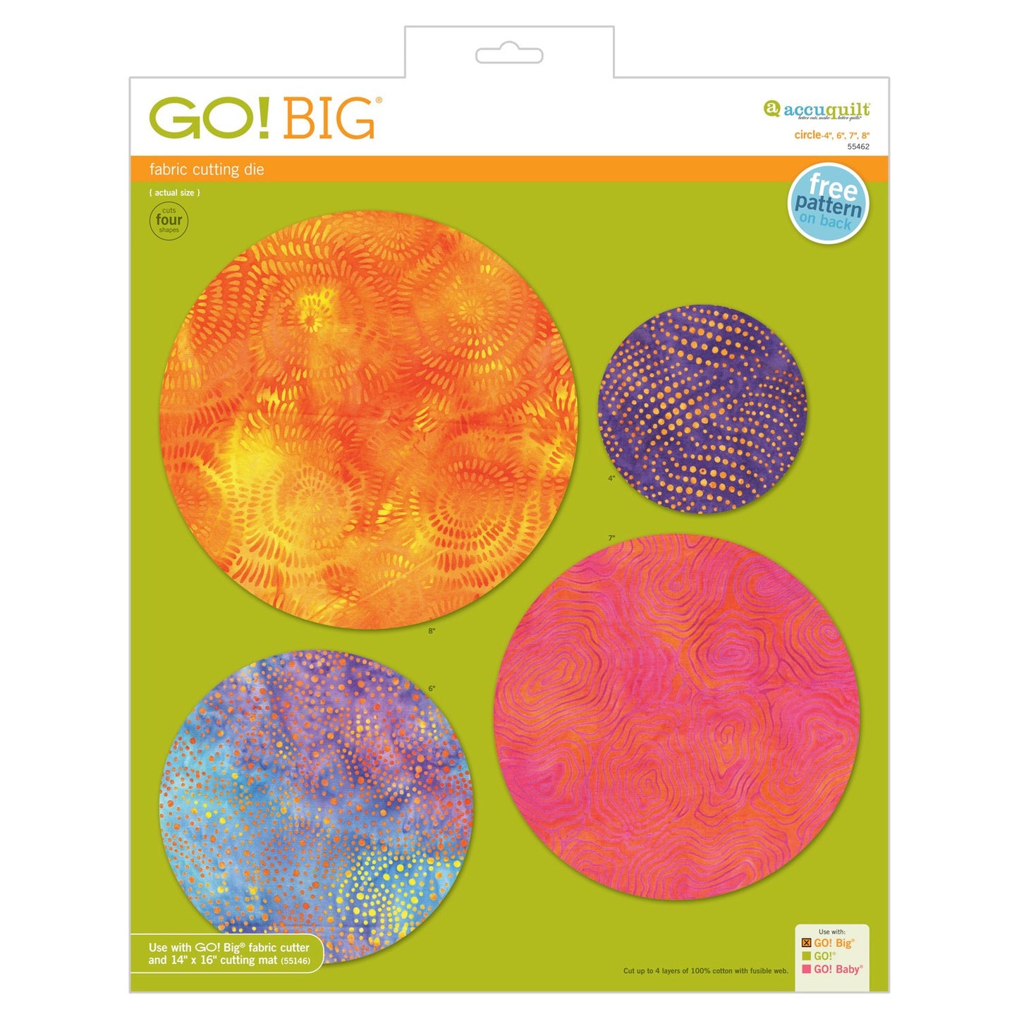 Go! Big Circle 4", 6", 7", 8" Die