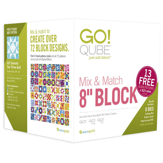 GO! Qube Mix & Match 8" Block