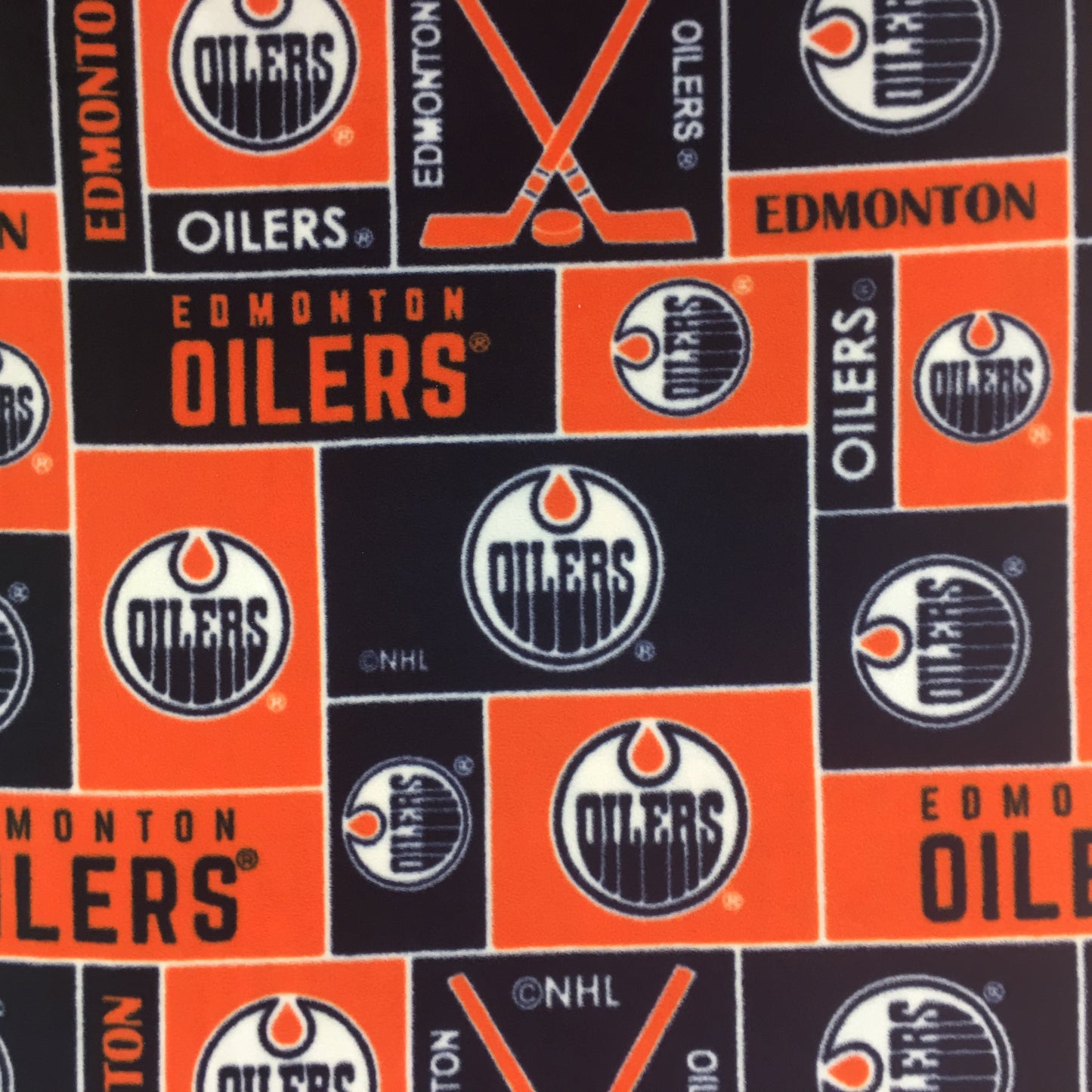 Edmonton Oiler Polyester Fleece