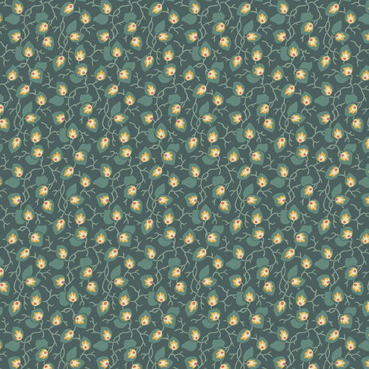 Practical Magic by Laundry Basket Quilts - Vine, Teal