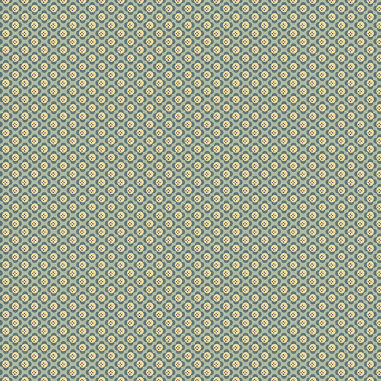 Practical Magic by Laundry Basket Quilts - Forget me Not, Light Teal
