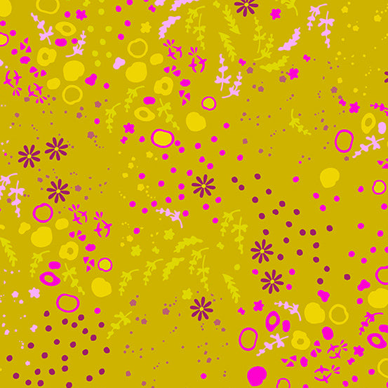 Between by Alison Glass - Equanimity - Chartreuse