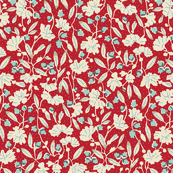 Sweet Ride by Laundry Basket Quilts - Crimson Jasmine