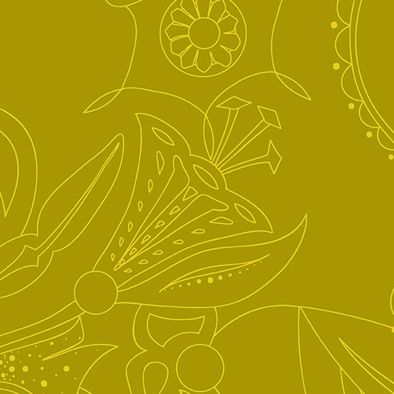Sun Print Luminance - Carved - Chartreuse