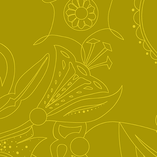 Sun Print Luminance - Carved - Chartreuse