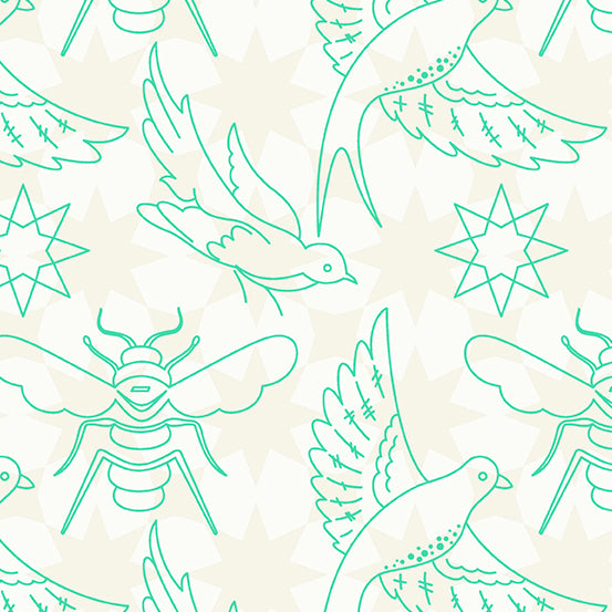 Sun Print Luminance - Flourish - Jade