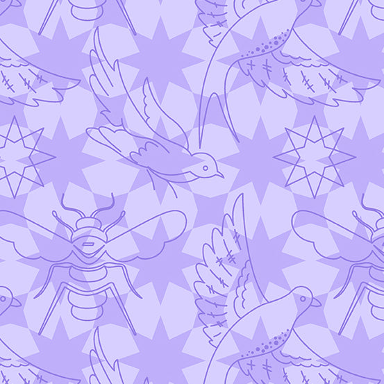 Sun Print Luminance - Flourish - Lavender