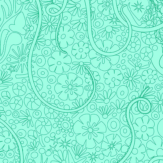Sun Print Luminance -  Depths - Mint