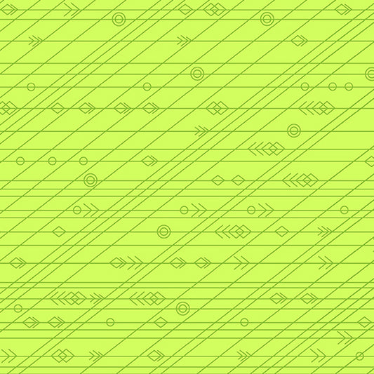 Sun Print Luminance - Latitude - Lime