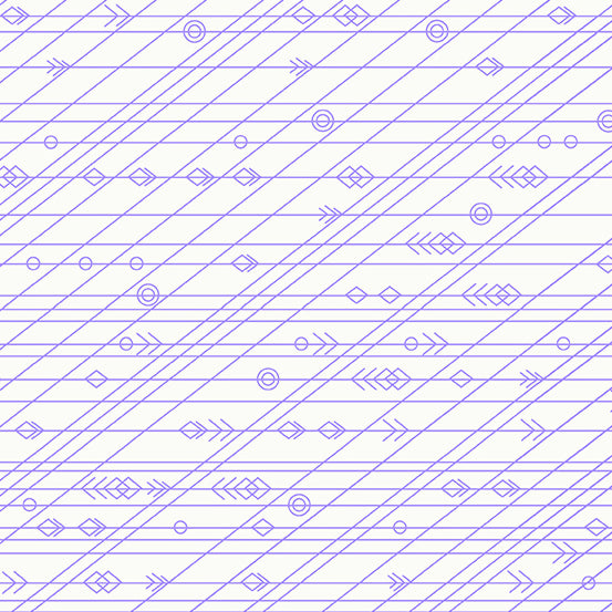 Sun Print Luminance - Latitude - Violet