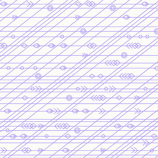 Sun Print Luminance - Latitude - Violet