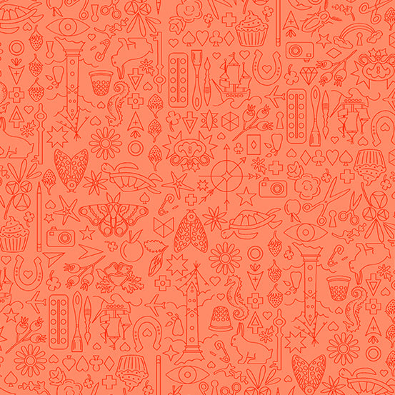 Sun Print Luminance - Collection - Peach